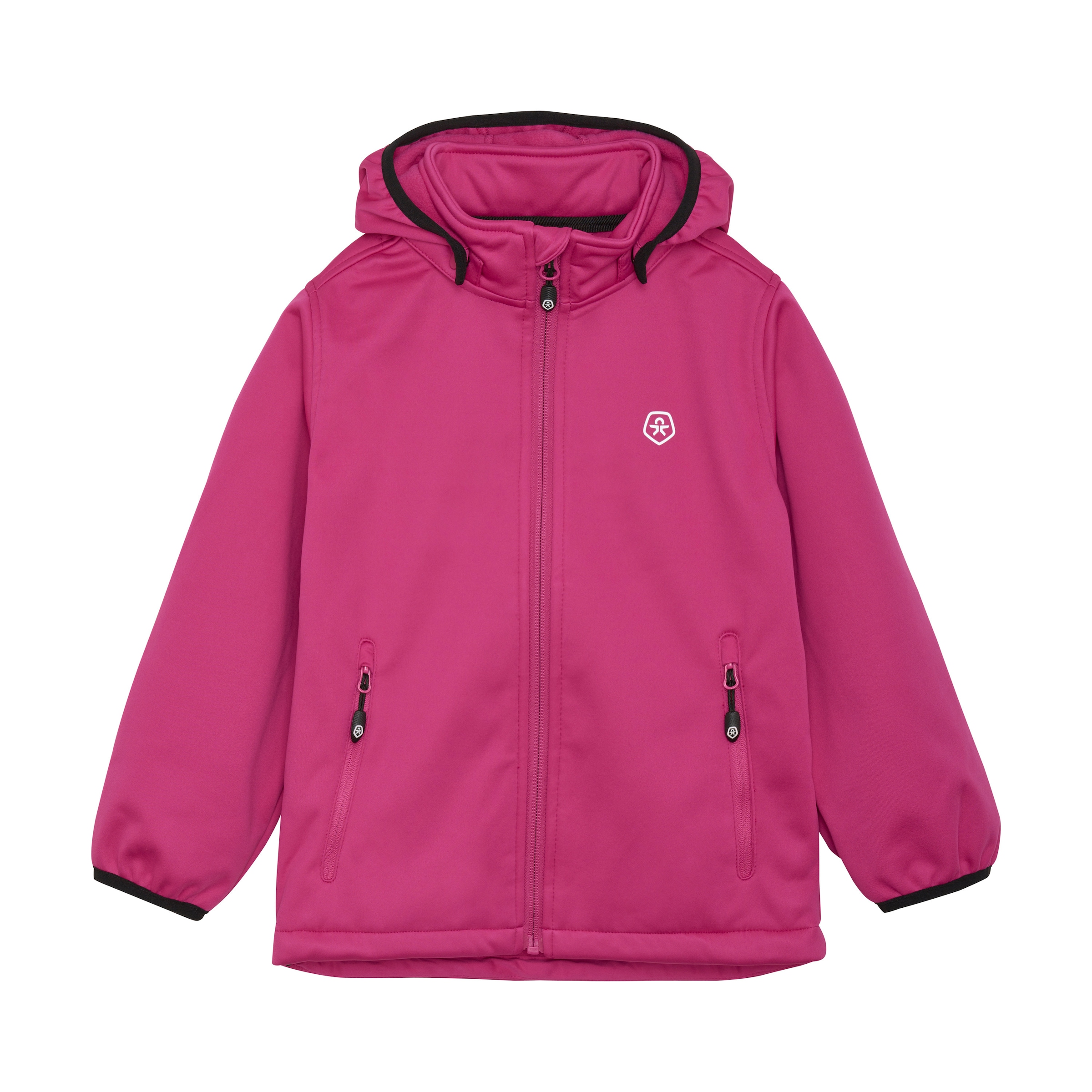 COLOR KIDS Funktionsjakke i pink: forside