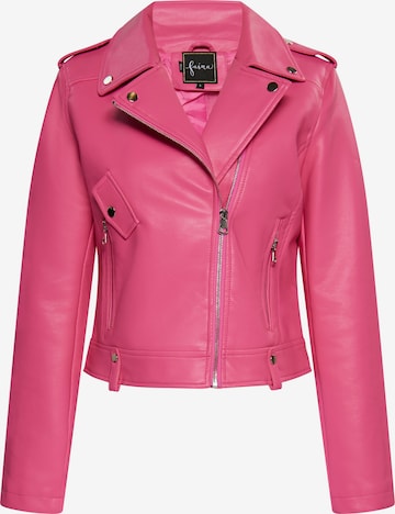 faina Between-Season Jacket in Pink: front