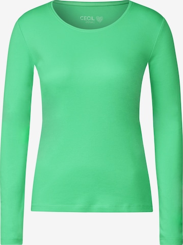 CECIL Shirt 'Pia' in Green: front