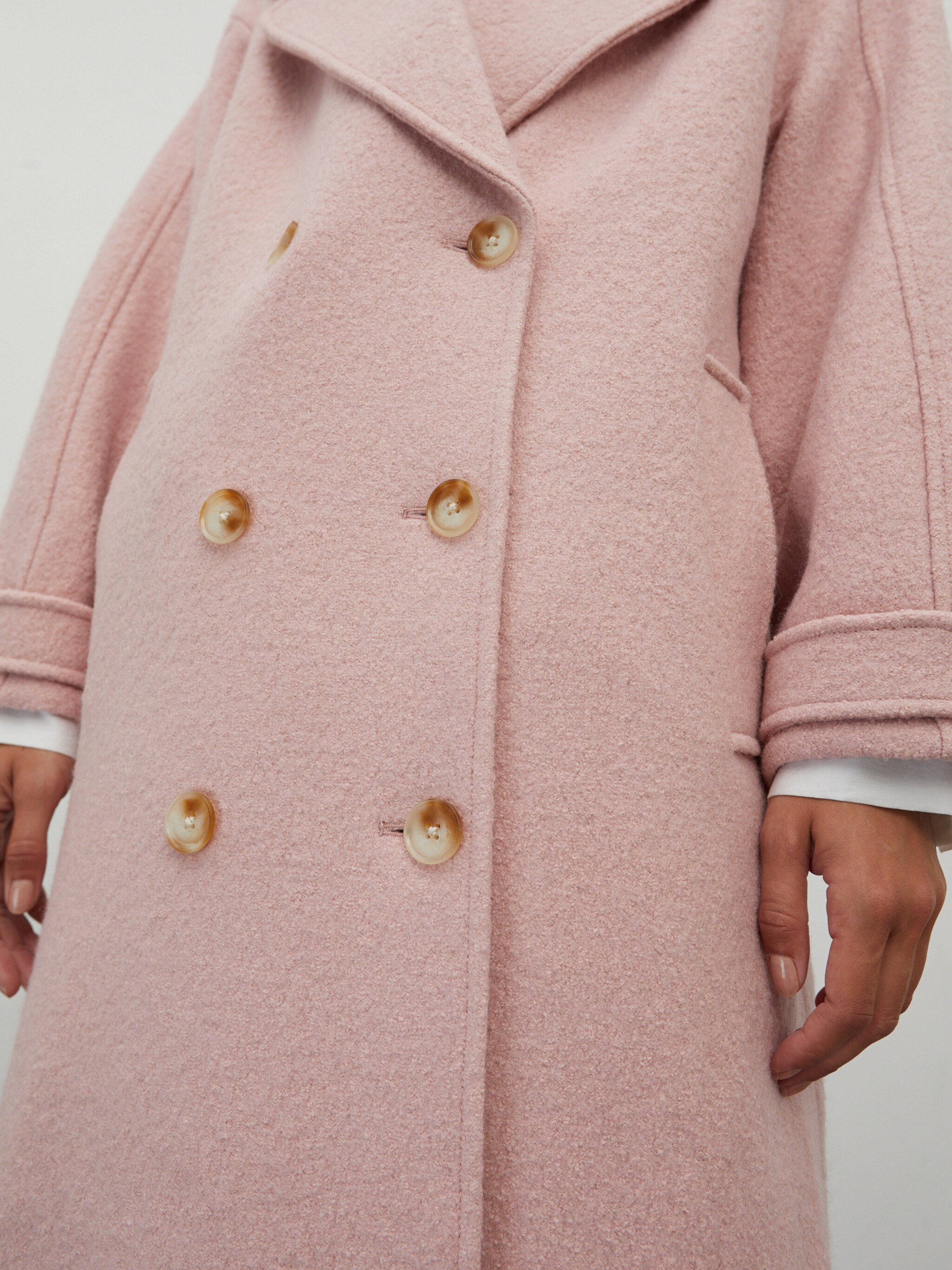 EDITED Producten Tussenmantel 'Bieke' Rosé