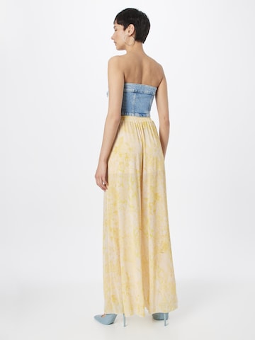 Wide Leg Pantalon PATRIZIA PEPE en jaune