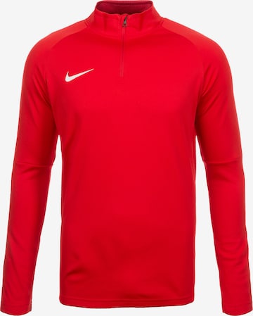 T-Shirt fonctionnel 'Dry Academy 18 Drill' NIKE en rouge : devant