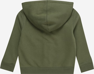 GAP - Sudadera con cremallera en verde