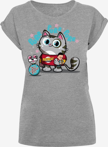 F4NT4STIC T-Shirt in Grau: Vorderseite