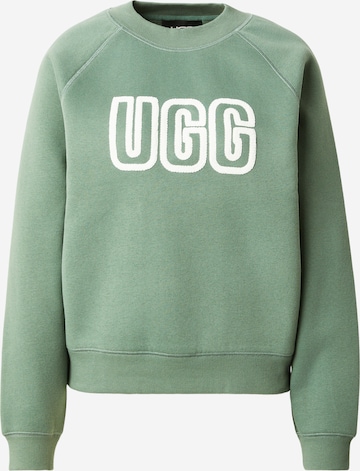 Felpa di UGG in verde: frontale