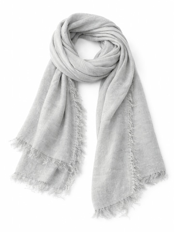 COLLEZIONE ALESSANDRO Schal 'Schmeichler'‌‌‌ in Grau: Vorderseite
