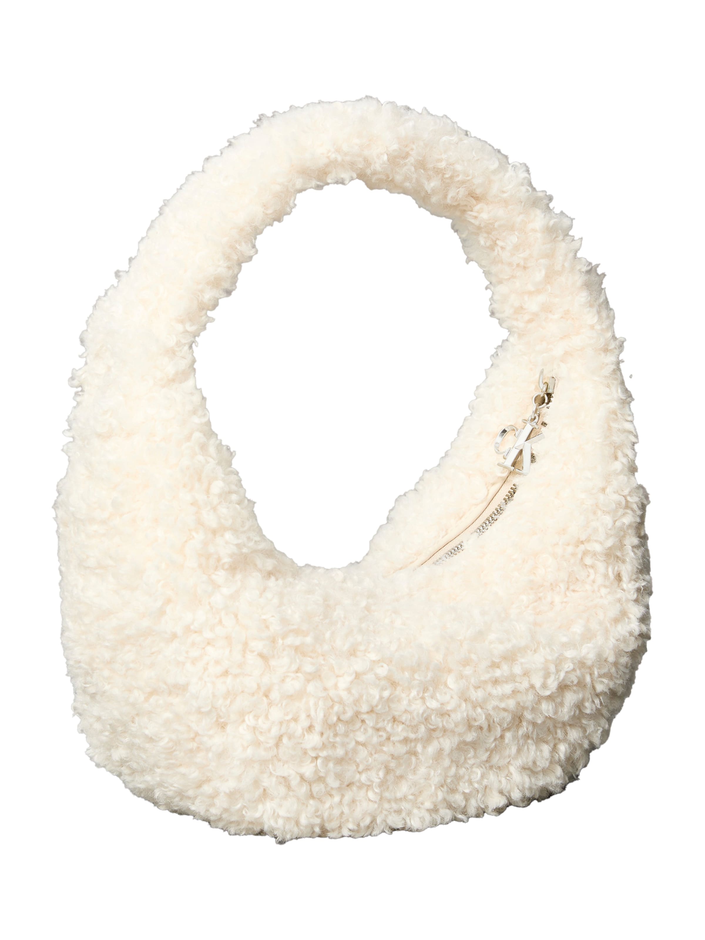 Calvin Klein Τσάντα χειρός σε μπεζ: μπροστά