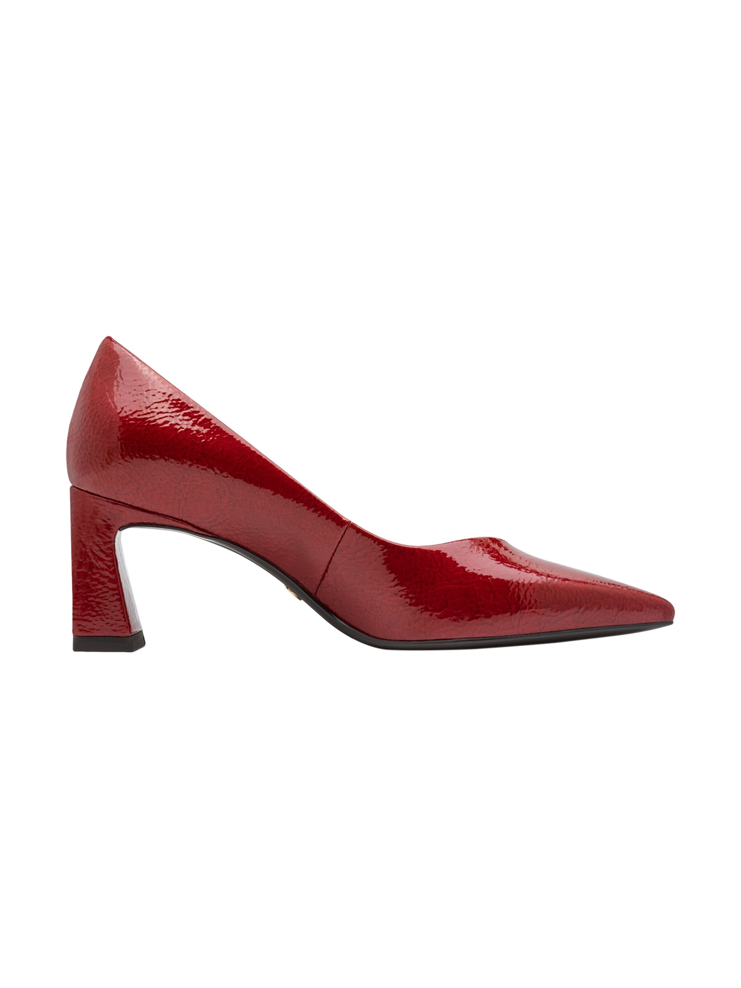 Tamaris Czółenka 'Pumps mit Absatz zum Hineinschlüpfen' w kolorze czerwony