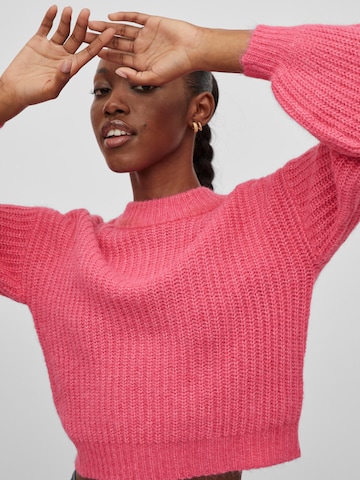 Vila Petite Pullover 'FELO' in Pink