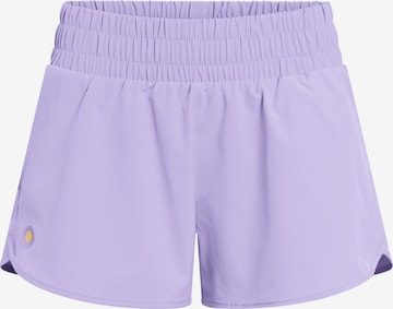 GOLD´S GYM APPAREL Loose fit Workout Pants 'Ellen' in Purple: front