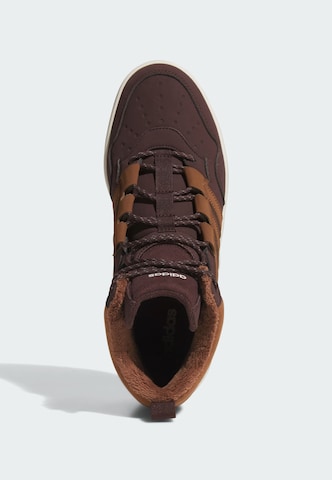 ADIDAS SPORTSWEAR - Botas com atacadores 'Hoops 4.0' em castanho