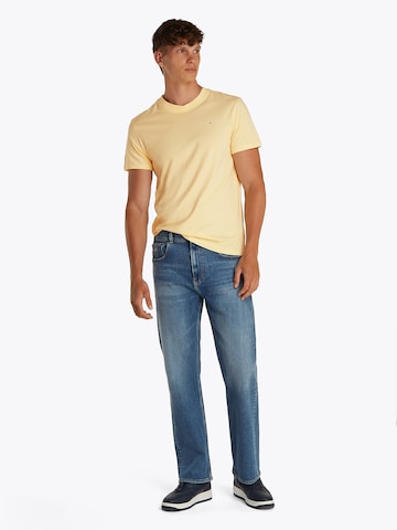 Tommy Jeans Tričko – béžová