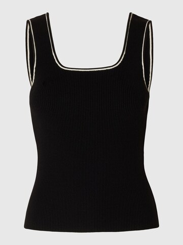 Top in maglia di SELECTED in nero