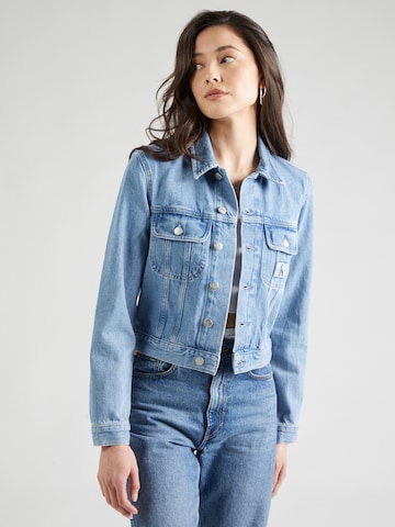 Calvin Klein Jeans Демисезонная куртка '90S' в Синий: спереди