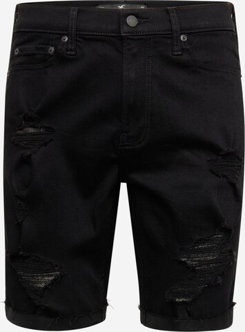 HOLLISTER Regular Shorts in Schwarz: predná strana