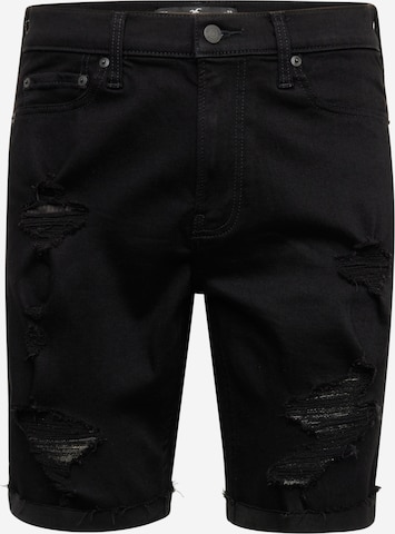 HOLLISTER Regular Jeans in Zwart: voorkant