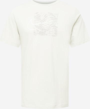 NIKE - Camiseta funcional 'Run Division' en blanco: frente