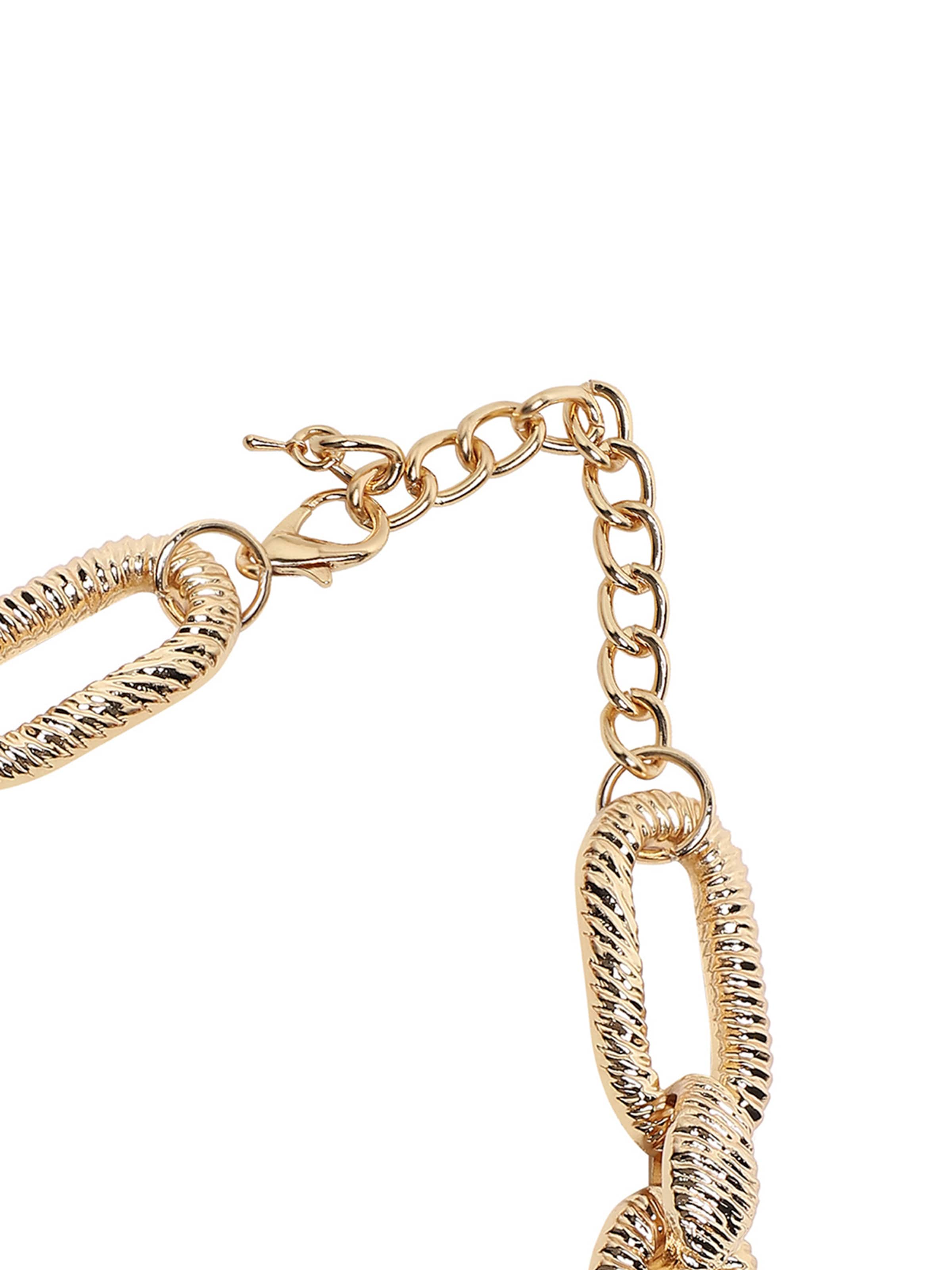 SOHI Łańcuszek 'Hongsi' w kolorze złoty