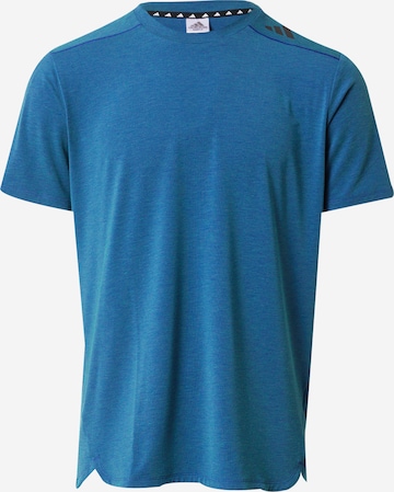 ADIDAS PERFORMANCE Performance Shirt 'Designed For Training' in Blue: front