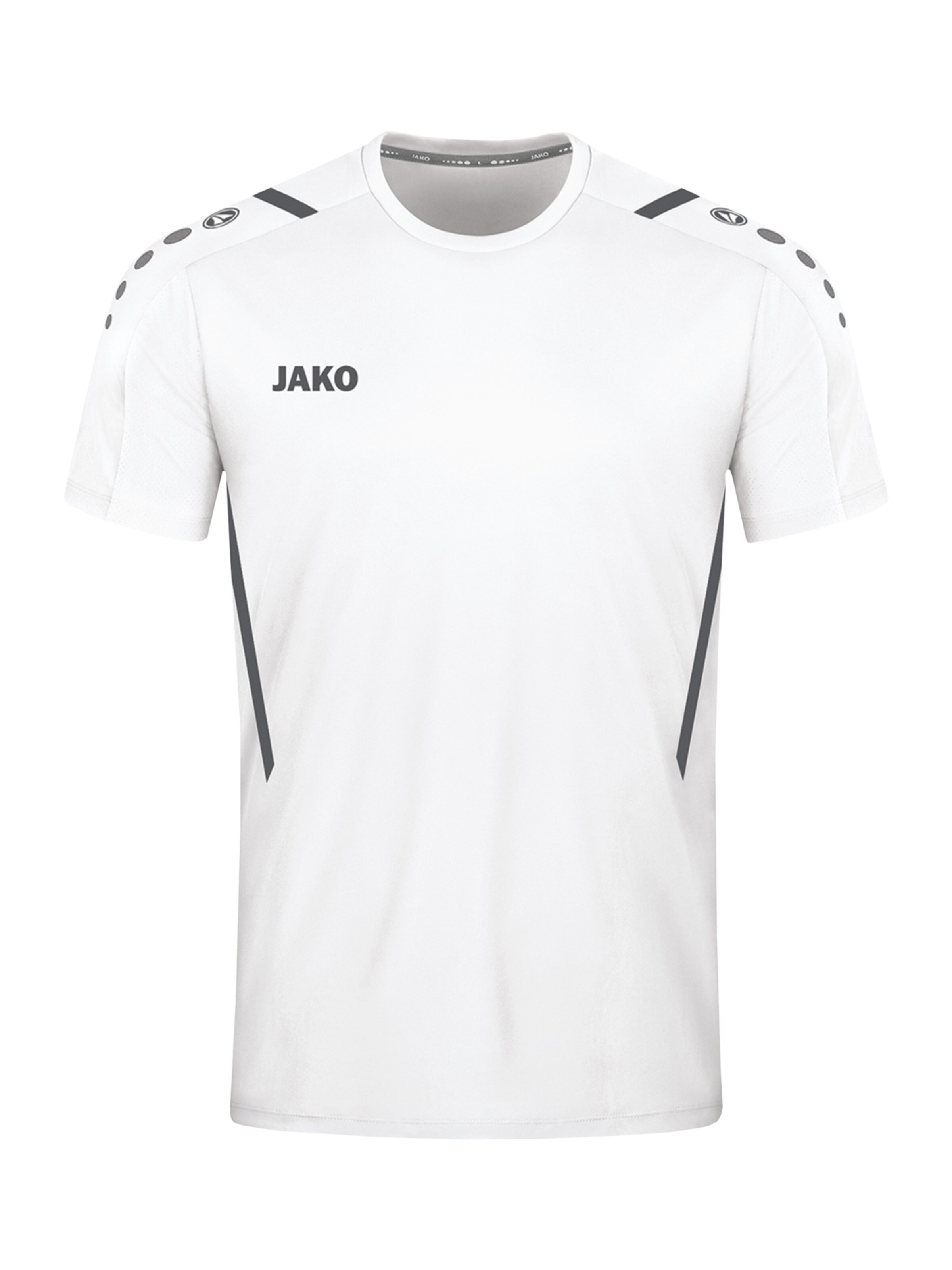 JAKO Funktionsshirt 'Challenge' in Weiß: Vorderseite