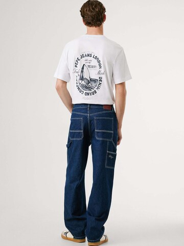 Pepe Jeans Tapered Jeans 'Carpenter' in Blue
