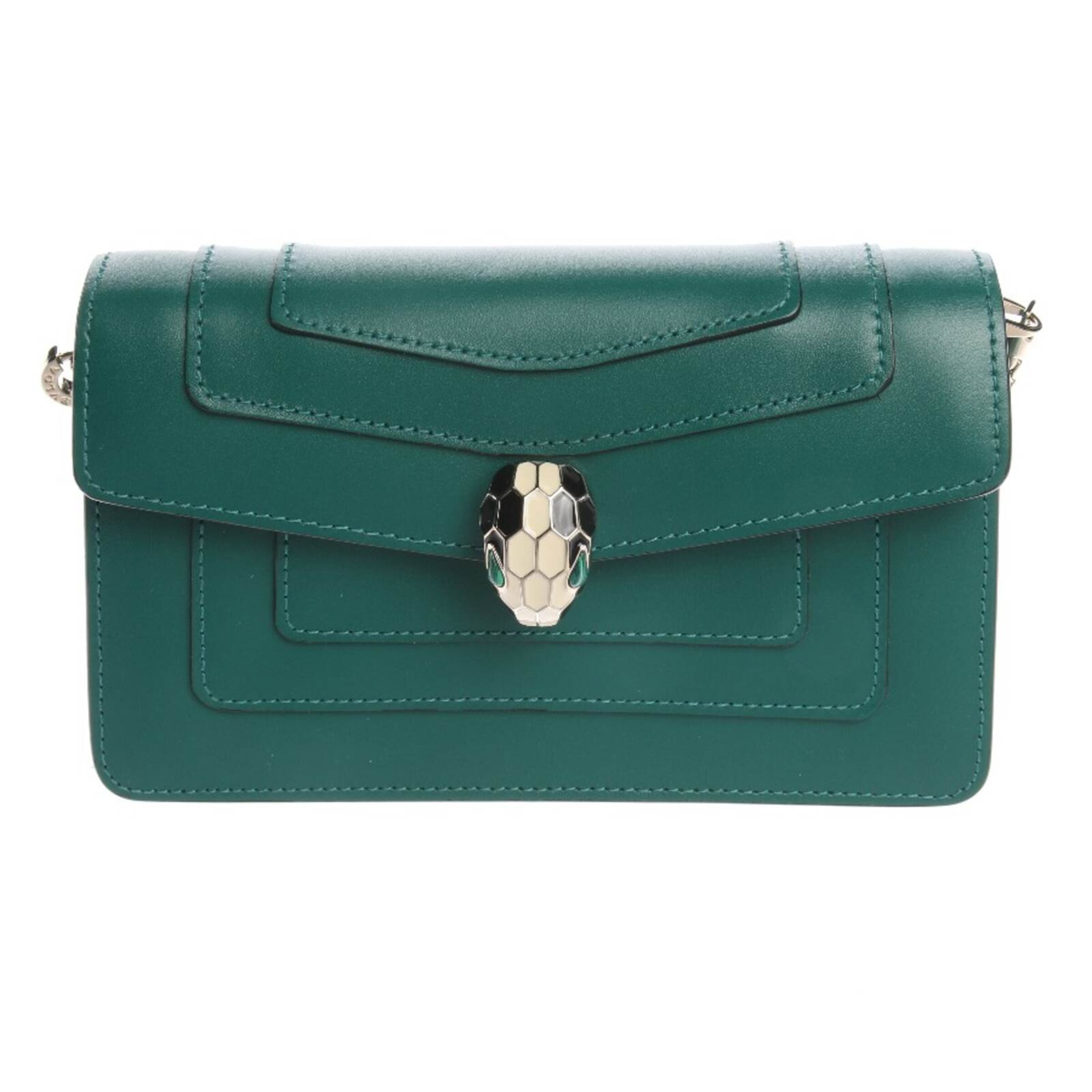 Bulgari Bag in One size in Green: front