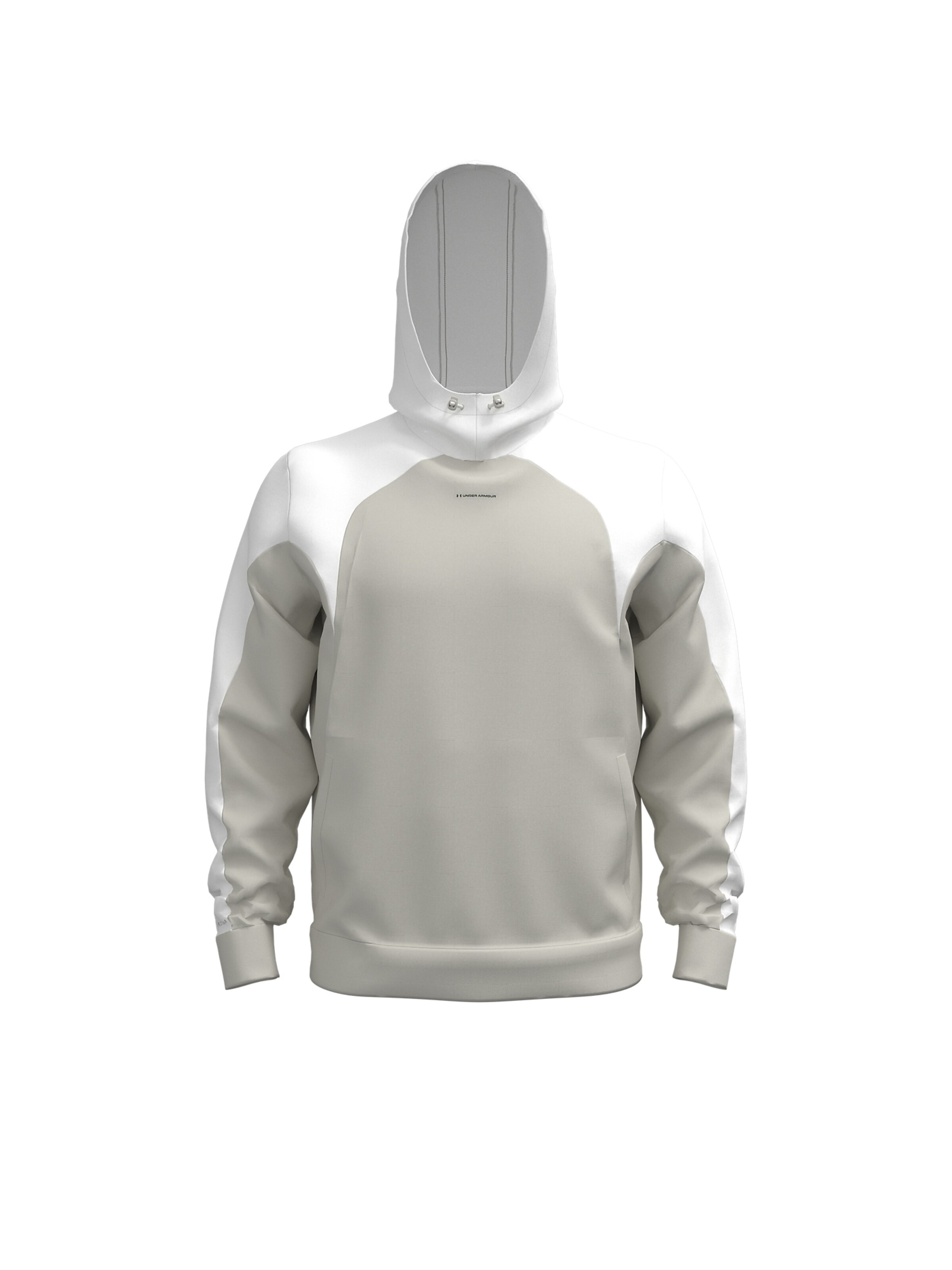 UNDER ARMOUR Sportief sweatshirt in Grijs: voorkant