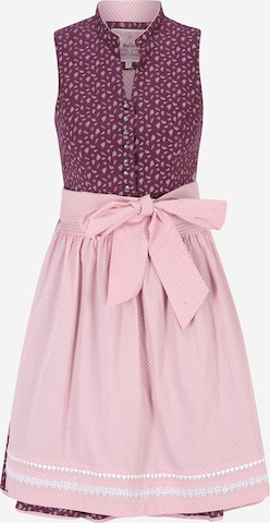 MARJO Dirndl 'Miriam' in Lila: predná strana