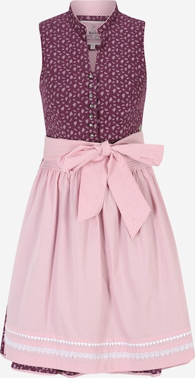 MARJO Dirndl 'Miriam' en baie / rose / blanc, Vue avec produit