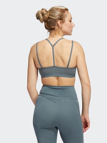 ADIDAS SPORTSWEAR Bustier Sports-BH i blå