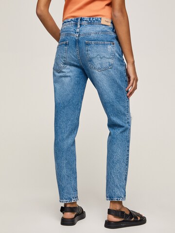Pepe Jeans Lużny krój Jeansy 'Violet' w kolorze niebieski