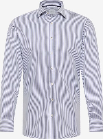 ETERNA Zakelijk overhemd in Blauw: voorkant