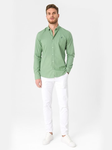 Jacey Quinn Regular fit Overhemd in Groen