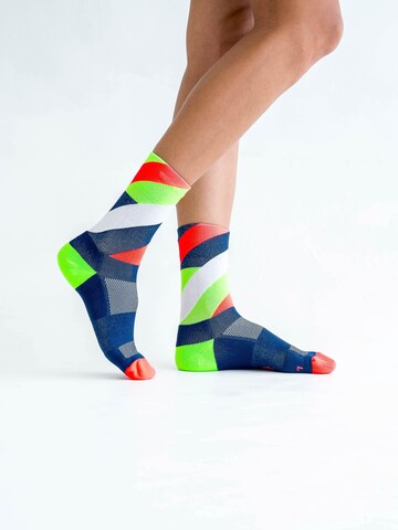 INCYLENCE Athletic Socks 'LOOPS' in Blue