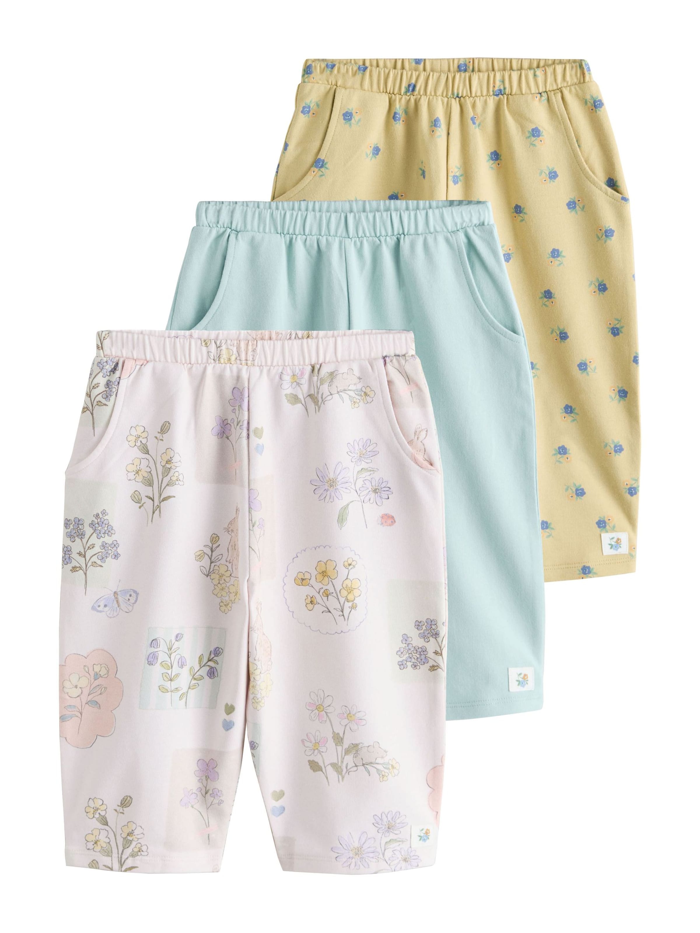 Next Обычный Штаны в Синий: спереди