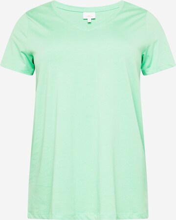 T-shirt 'BONNIE' ONLY Carmakoma en vert : devant