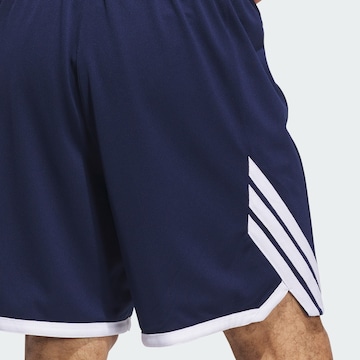 ADIDAS PERFORMANCE Loose fit Sports trousers '3G Speed' in Blue
