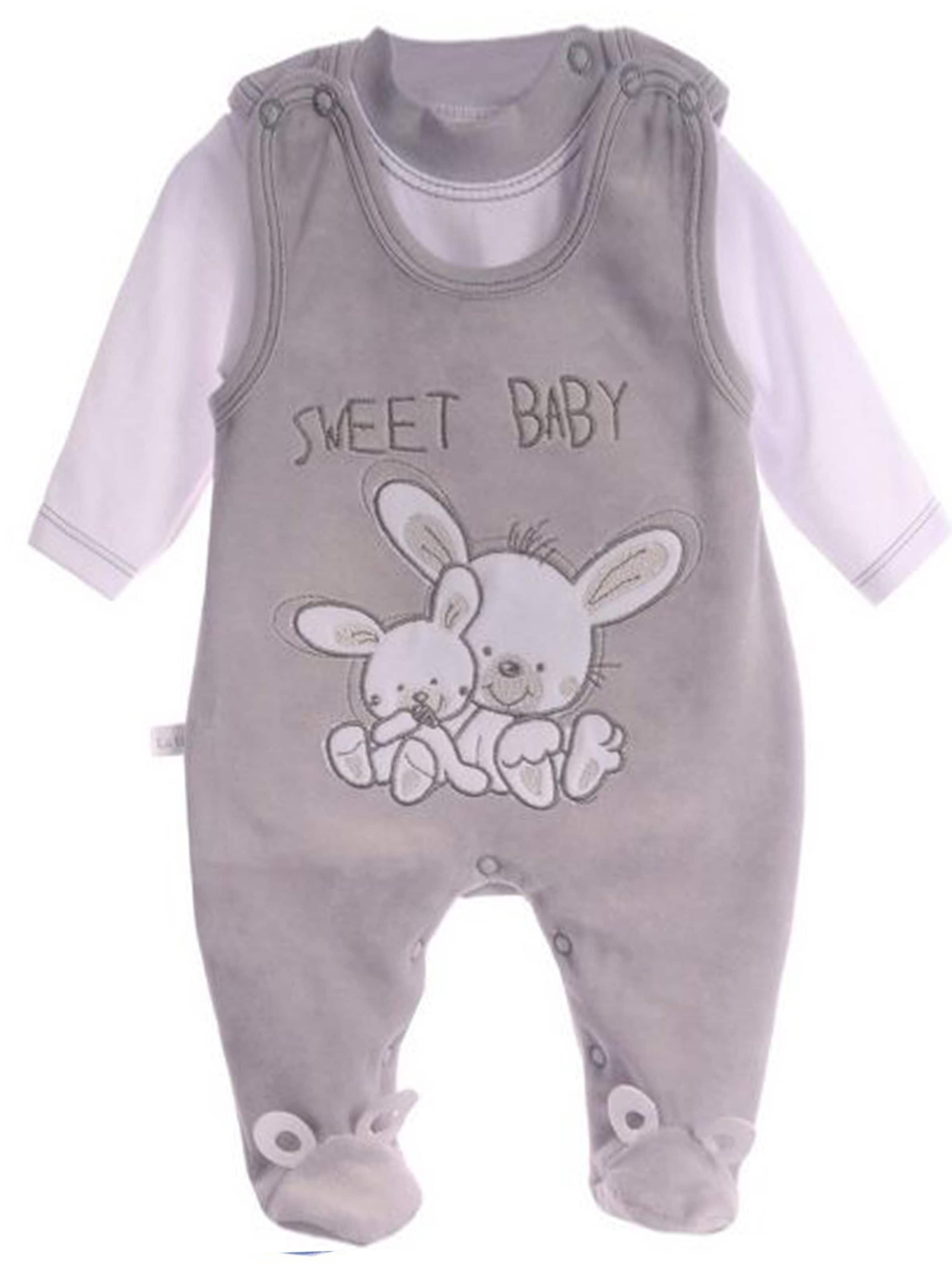 La Bortini Set in Grau: Vorderseite