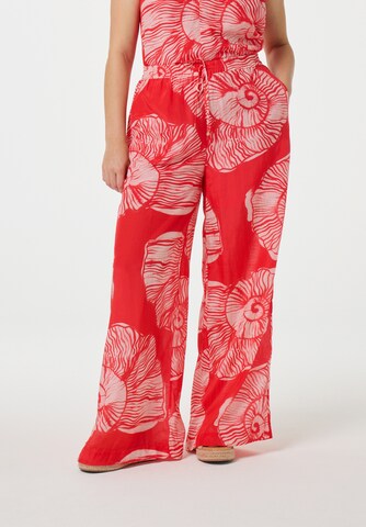 Fabienne Chapot Wide leg Trousers in Red: front