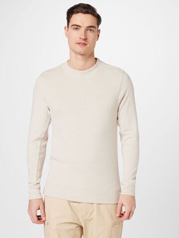 DENHAM Sweater 'ROGER' in Beige: front