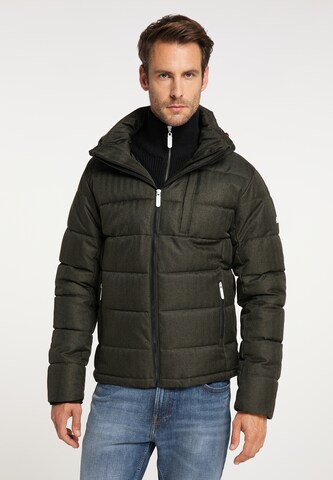 Veste d’hiver ICEBOUND en vert : devant