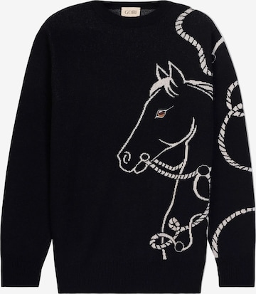 GOBI Cashmere Neulepaita värissä musta: etupuoli