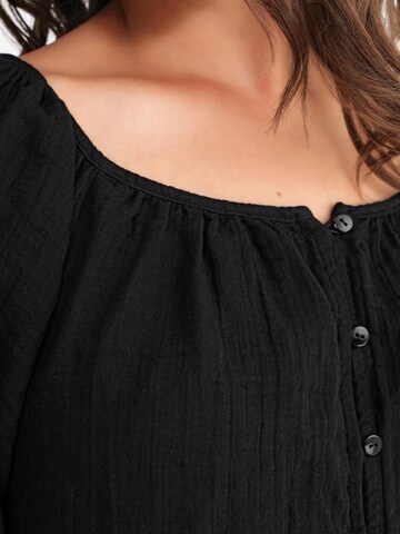 MixRay - Blusa em preto