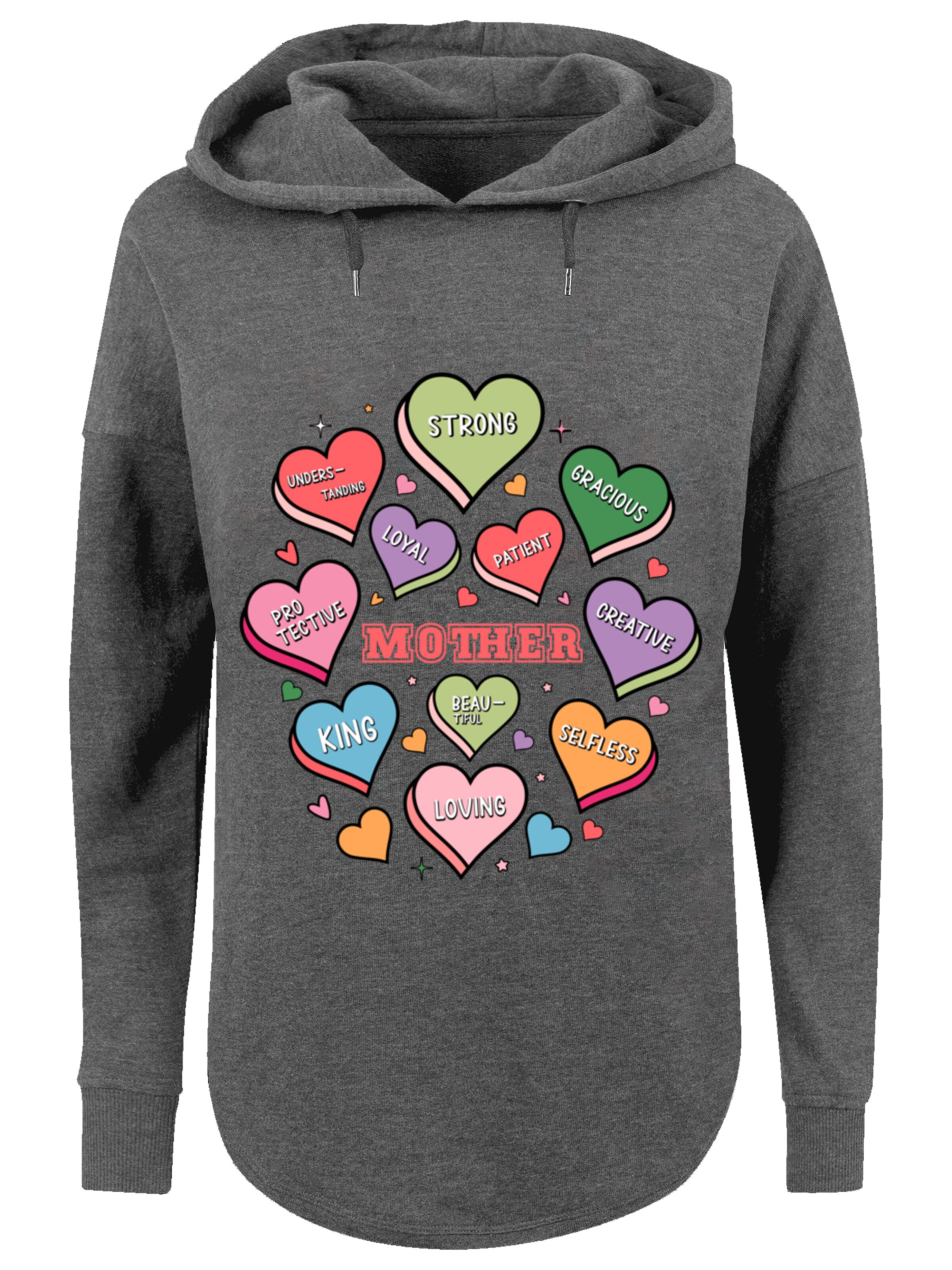 F4NT4STIC Sweatshirt in Grau: Vorderseite