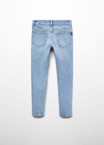 MANGO KIDS Skinny Džíny – modrá