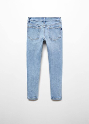 MANGO KIDS Skinny Jeans in Blauw