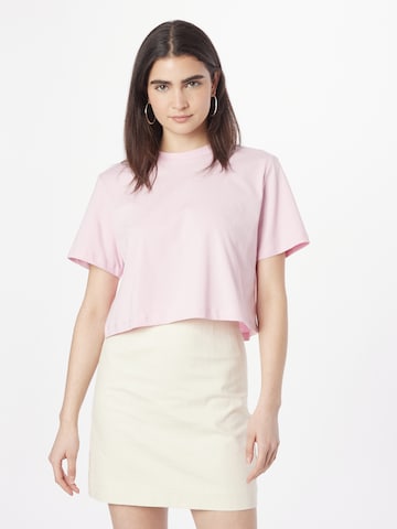 modström T-Shirt 'Cadak' in Pink: predná strana