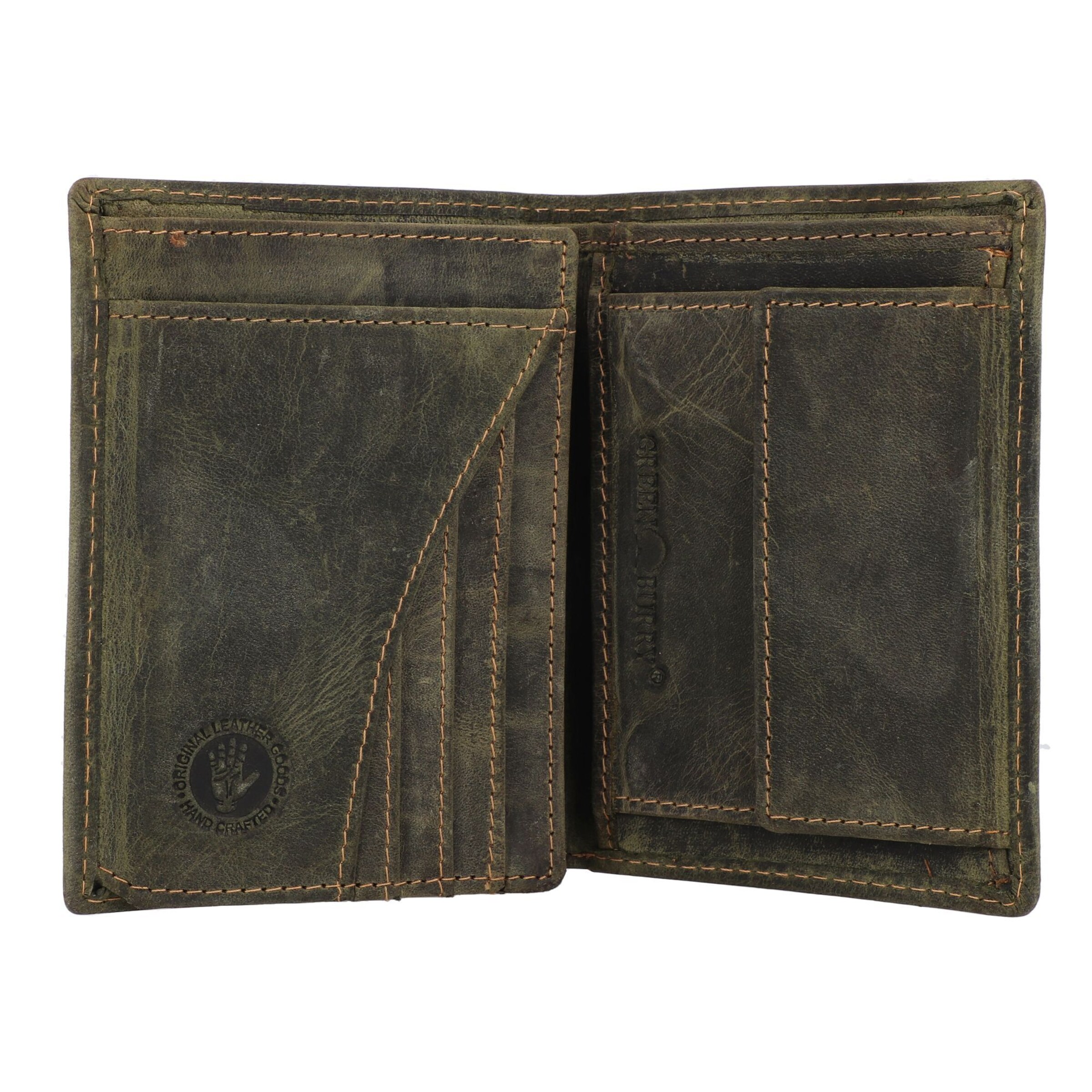 GREENBURRY Geldbörse in Grün