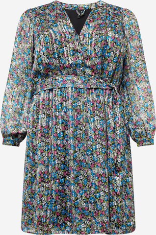 Robe 'ABBY' Vero Moda Curve en bleu : devant