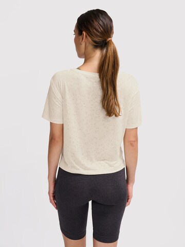 Hummel T-shirt in Beige